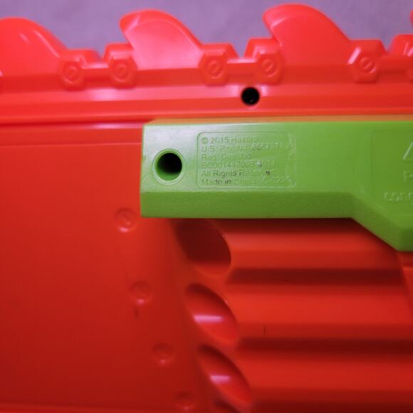 Nerf Zombie Strike Brainsaw Dart Gun Blaster w/ Saw Blade End Tested Working - Picture 6 of 6